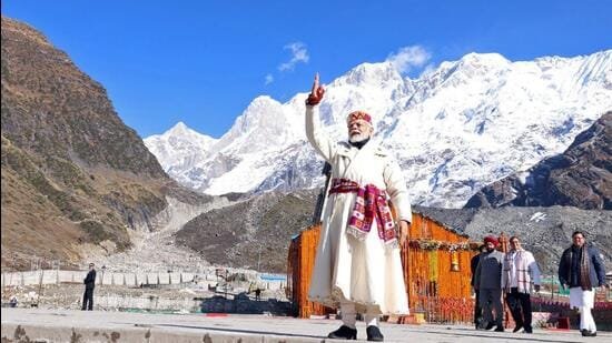 मोदी ने केदारनाथ में की पूजा अर्चना, रोपवे का किया शिलान्यास October 5, 2026