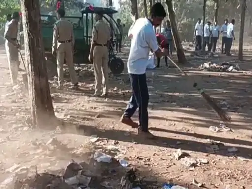 शहर को स्वच्छ रखने अभियान चला रही पुलिस, 33 जवानों की टास्क फोर्स तैयार.. October 6, 2026