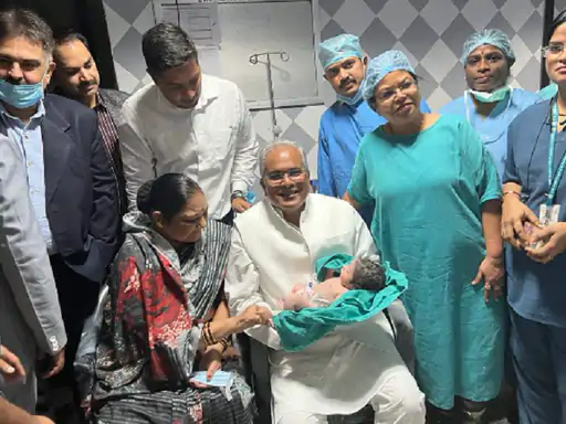 CM भूपेश बघेल बने दादा,बहू ख्याति ने दिया बेटे को जन्म.. 64 CM भूपेश बघेल बने दादा,बहू ख्याति ने दिया बेटे को जन्म.. October 6, 2026