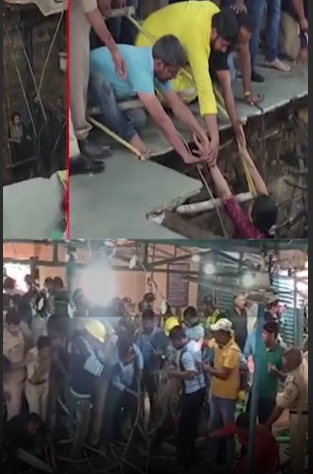 इंदौर में रामनवमी पर हादसा-मंदिर में बावड़ी की छत धंसी.. October 6, 2026
