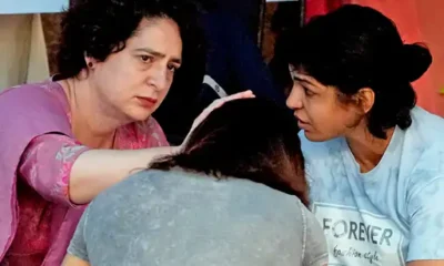 प्रियंका रेसलर्स से मिलीं, भावुक हुईं तो गले लगाया.. October 6, 2026