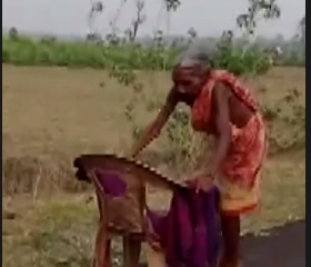 पेंशन के लिए कड़ी धूप में कई किलोमीटर चलीं बुजुर्ग,टूटी कुर्सी का सहारा लिया.. October 6, 2026