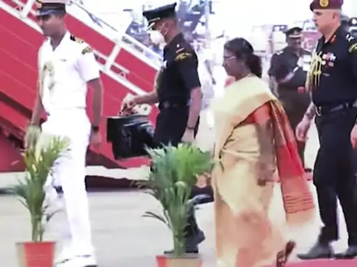 राष्ट्रपति मुर्मू ने वॉरशिप INS विंध्यगिरी लॉन्च किया,ब्रह्मोस तैनात हो सकेगी.. October 6, 2026