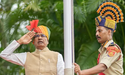 CM शिवराज सिंह चौहान ने भोपाल में अपने आवास पर फहराया तिरंगा.. October 6, 2026