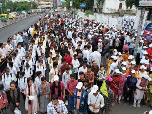 भोपाल में 'मेगा वॉक फॉर डेमोक्रेसी',जिनकी उम्र 18 वर्ष, उनके 31 अगस्त तक जुड़ेंगे नाम.. October 6, 2026