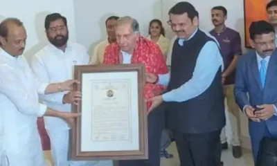 रतन टाटा को मिला महाराष्ट्र का पहला 'उद्योग रत्न' पुरस्कार.. October 6, 2026