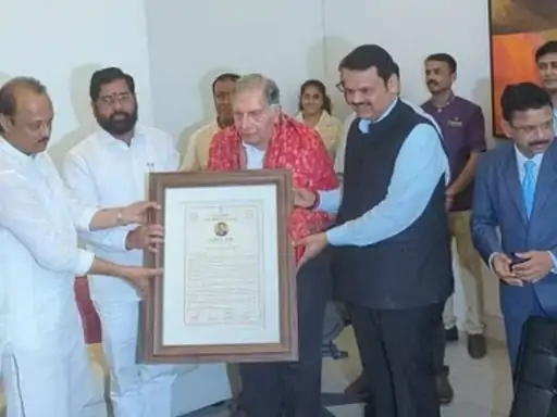 रतन टाटा को मिला महाराष्ट्र का पहला 'उद्योग रत्न' पुरस्कार.. October 6, 2026