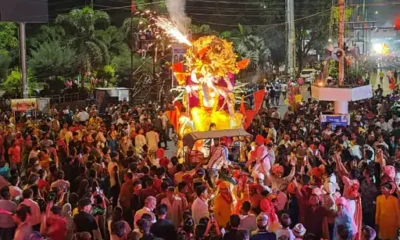 रंग बिरंगी झाकियों से रोशन हुआ शहर,अनंत चतुर्दशी पर बड़ी संख्या में पहुंचे लोग.. October 6, 2026