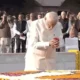 महात्मा गांधी और लाल बहादुर शास्त्री की जयंती आज,PM ने राजघाट-विजयघाट जाकर श्रद्धांजलि दी.. October 6, 2026