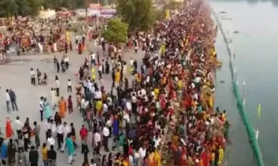बिलासपुर में छठ पर्व पर अरपा नदी का ड्रोन, उगते सूर्य को दिया अर्घ्य, महिलाओं ने रखा 36 घंटे व्रत, घाट पर उमड़ा जनसैलाब October 6, 2026