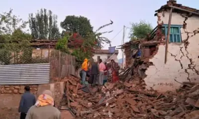 नेपाल में 6.4 तीव्रता का भूकंप, 141 की मौत,पश्चिम रुकुम-जाजरकोट सबसे ज्यादा प्रभावित; दिल्ली-NCR, मध्य प्रदेश, उत्तर प्रदेश में भी असर रहा.. October 6, 2026