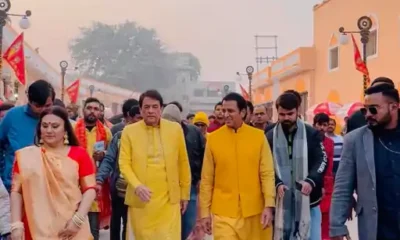 रामानंद सागर की 'रामायण' की स्टारकास्ट अयोध्या पहुंची,अरुण गोविल, दीपिका चिखलिया और सुनील लहरी ने प्रसाद ग्रहण किया.. October 7, 2026