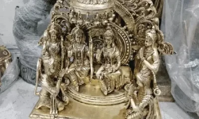 विदेशों तक पीतल के राम मंदिर की डिमांड,50 करोड़ के राम दरबार बिके..राम मंदिर का स्टॉक खत्म.. October 7, 2026