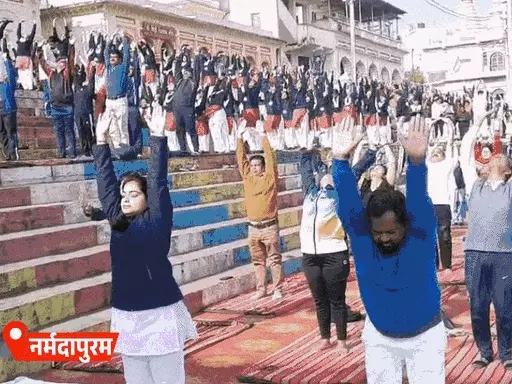 MP में सूर्य नमस्कार, CM ने किया प्राणायाम,बोले- बाबा महाकाल की नगरी से 5 लाख लड्‌डुओं का प्रसाद अयोध्या भेजेंगे.. October 7, 2026