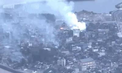 जापान के भूकंप में 30 की मौत, 50 आफ्टरशॉक आए,जगह-जगह आग लगने से 200 इमारतें जलीं.. October 7, 2026