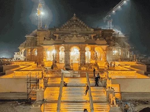 राममंदिर के ट्रस्टी अनिल मिश्रा और उनकी पत्नी मुख्य यजमान,प्राण-प्रतिष्ठा में मोदी प्रतीकात्मक यजमान.. October 7, 2026