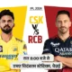 IPL 2024 का पहला मैच CSK vs RCB में आज,नौवीं बार टूर्नामेंट का पहला मैच खेलेगी चेन्नई,चेपॉक में बेंगलुरु का रिकॉर्ड खराब October 7, 2026