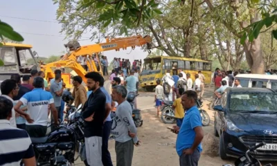 नारनौल में स्कूल बस पलटी, दुर्घटना में आठ बच्चों की मौत और 37 घायल October 7, 2026