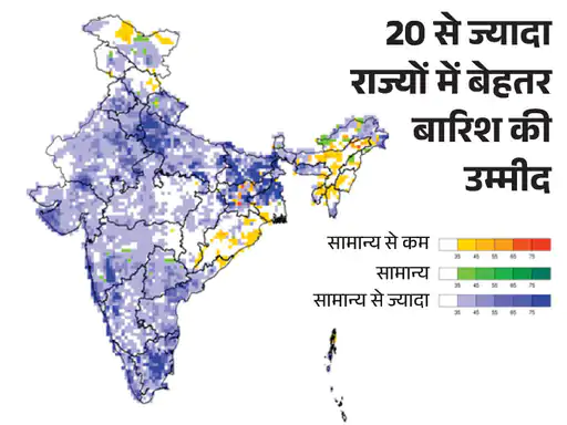 मौसम विभाग का अनुमान- मानसून सामान्य से बेहतर रहेगा:स्काईमेट ने भी सामान्य बारिश की संभावना जताई है October 7, 2026