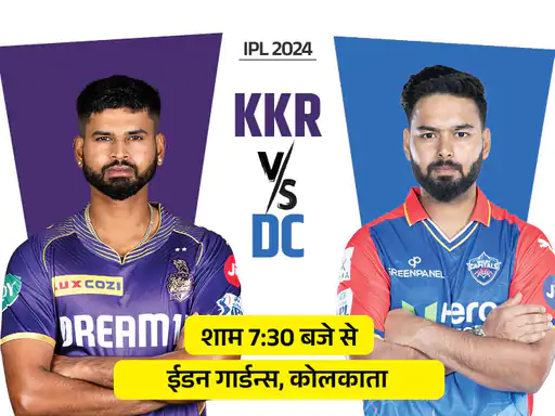 IPL में आज कोलकाता vs दिल्ली,KKR हेड टु हेड में DC से दो मैच आगे.. 40 IPL में आज कोलकाता vs दिल्ली,KKR हेड टु हेड में DC से दो मैच आगे.. October 7, 2026