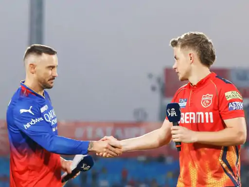 IPL में पंजाब Vs बेंगलुरु,PBKS ने टॉस जीतकर गेंदबाजी चुनी; रबाडा और मैक्सवेल नहीं खेल रहे October 7, 2026