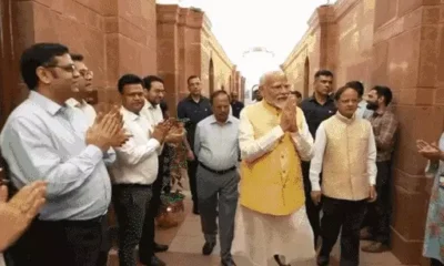 PM मोदी ने कामकाज संभाला, पहली फाइल पर साइन किए:तीसरे कार्यकाल की पहली कैबिनेट बैठक आज, मंत्रियों के विभाग बांटे जा सकते हैं October 18, 2026