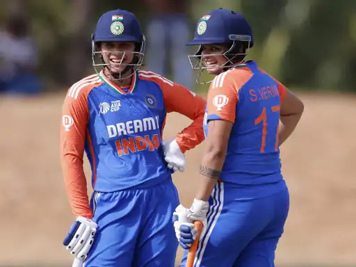 भारत नौवीं बार विमेंस एशिया कप के फाइनल में पहुंचा,बांग्लादेश को 10 विकेट से हराया, मंधाना का अर्धशतक.. October 19, 2026