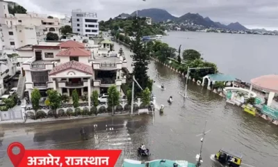 देश का मानसून ट्रैकर,गुजरात में बारिश से 939 सड़कें बंद; दिल्ली में कई इलाके डूबे; 19 राज्यों में भारी बारिश का अलर्ट October 18, 2026