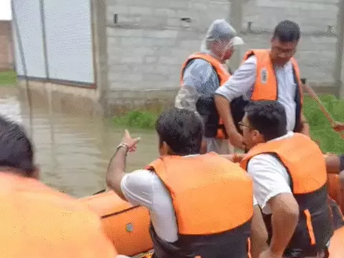 भोपाल में 40 इंच पानी गिरा, सीजन की 106% बारिश,खेजड़ा बरामद में बोट चली, कॉलोनियों में भरा पानी; डैम ओवरफ्लो October 19, 2026