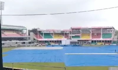 कानपुर में बारिश से टीम इंडिया की प्रैक्टिस रुकी,पिच को कवर किया; कल मैच के दौरान भी बारिश का अलर्ट October 18, 2026