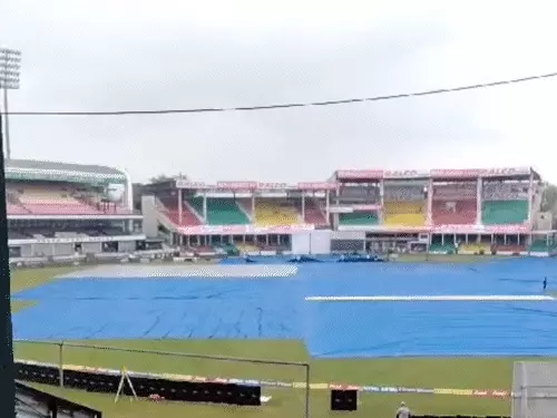 कानपुर में बारिश से टीम इंडिया की प्रैक्टिस रुकी,पिच को कवर किया; कल मैच के दौरान भी बारिश का अलर्ट October 19, 2026