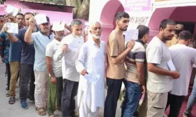 जम्मू-कश्मीर में वोटिंग का दूसरा फेज,दोपहर 3 बजे तक 46% मतदान; श्रीनगर में सबसे कम 22.62% वोटिंग; रियासी 63% के साथ टॉप पर October 18, 2026