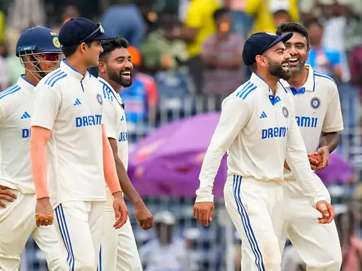 इंडिया टेस्ट में चौथी सबसे कामयाब टीम,पंत धोनी की बराबरी पर आए, बुमराह के 400 विकेट पूरे; चेन्नई टेस्ट के रिकॉर्ड्स October 17, 2026